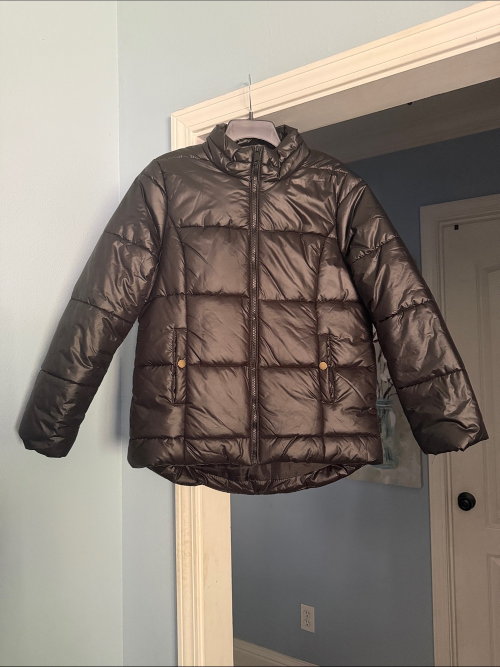 Black Puffer Jacket - Lightweight Warmth